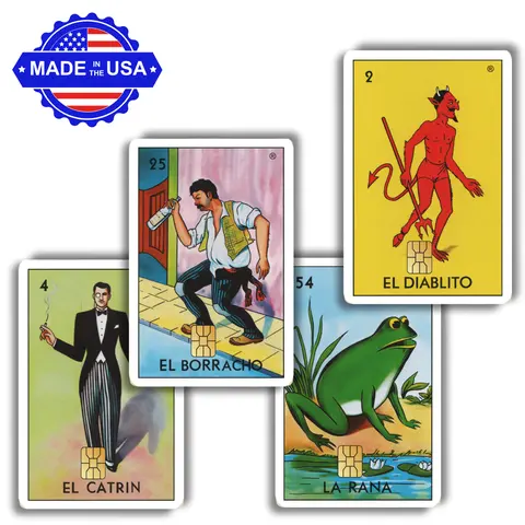 Loteria Custom Decal Credit Card Cover Vinyl Skin Sticker