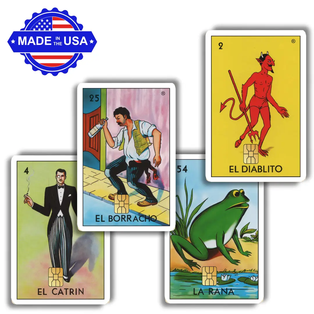 Loteria Custom Decal Credit Card Cover Vinyl Skin Sticker