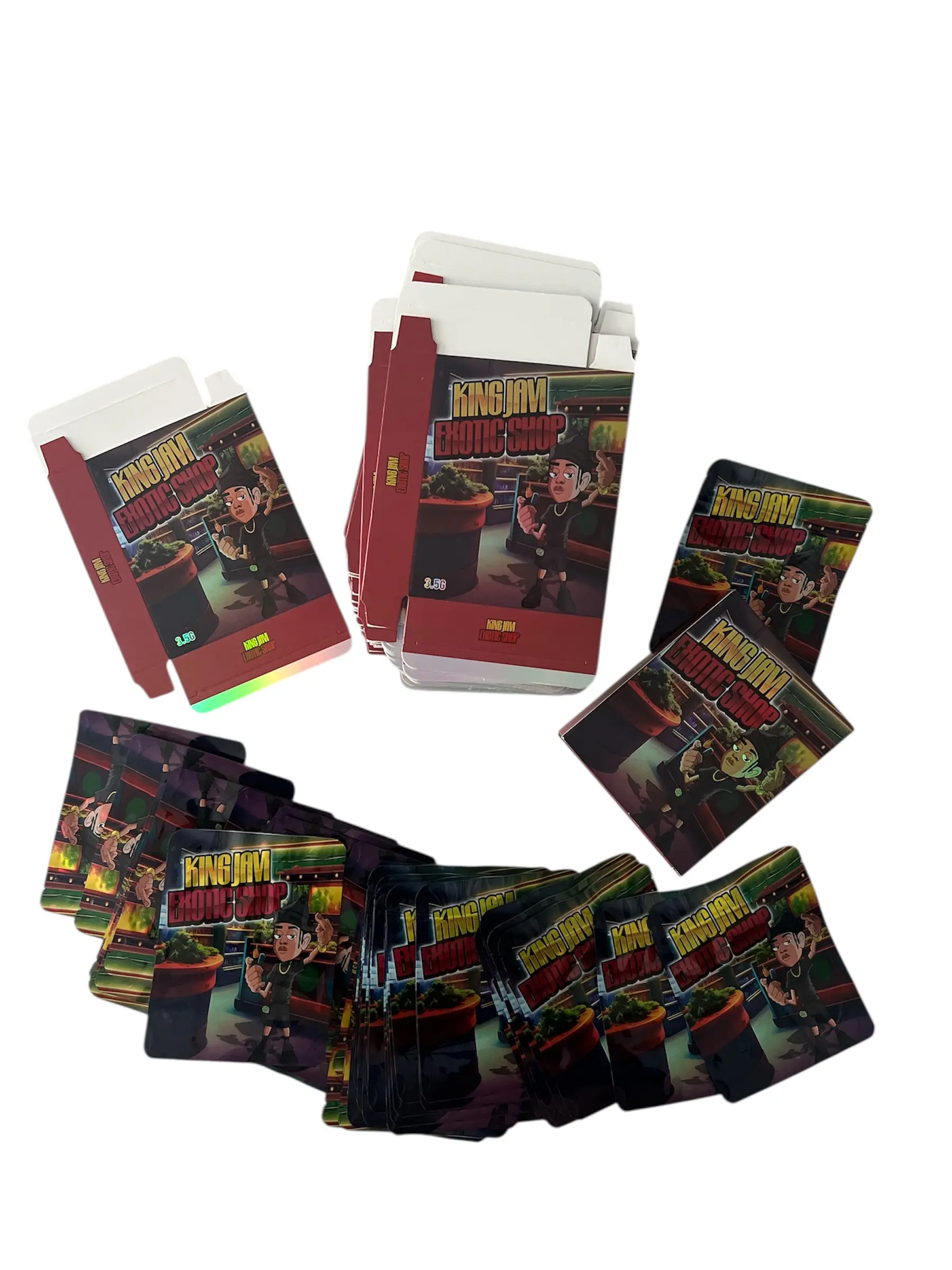 King Jim Design 50 Mylar Boxes & 50 Mylar Bags King Jim Design 50 Mylar Boxes & 50 Mylar Bags