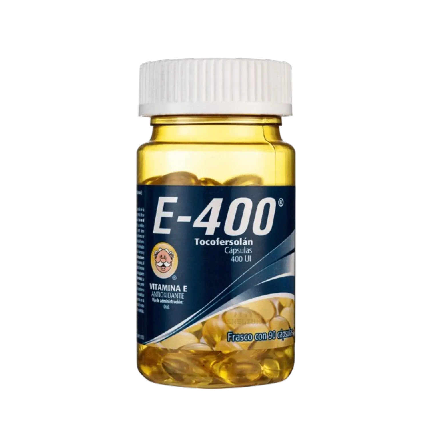 E‑400 Tocofersolán — Vitamina E 400 UI (90 cápsulas)