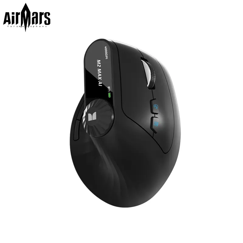 Monster Airmars M2 MAX 縦型ワイヤレスマウス Monster Airmars M2 MAX Ergonomic Vertical Wireless Mouse - 2.4G