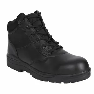 Rothco Forced Entry Composite Toe Tactical Boots - 6 Inch, Black 5584, Non-Metallic Composite Toe, Durable Nylon & Leather Upper, Slip-Resistant Rubber Sole, ISO Certified, Adult Men's Shoe - Boy, Footwear, Suede