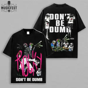 Rocky Don't Be Dumb 2026 Merch #4 - Asap Mob Fans High-quality Cotton T-Shirt, Rakim Mayers Fan Shirt Hip-Hop Shirt, Don't Be Dumb Tour Merch, Gift For Flacko Rap Fan Graphic Tee