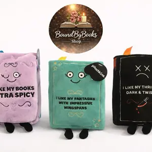 Plush Book Decor-Perfect Funny Gifts for Book Lovers