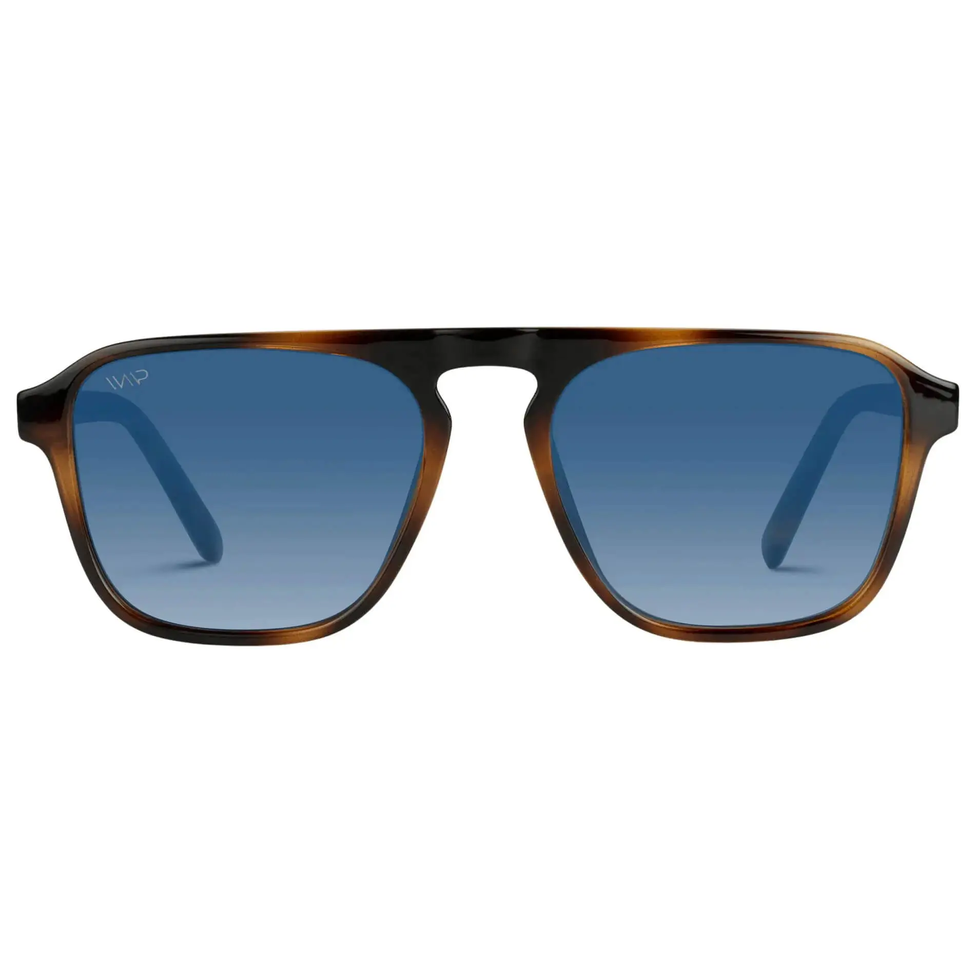 Emerson - Unisex Modern Rectangular Aviator Polarized Sunglasses Emerson - Unisex Modern Rectangular Aviator Polarized Sunglasses