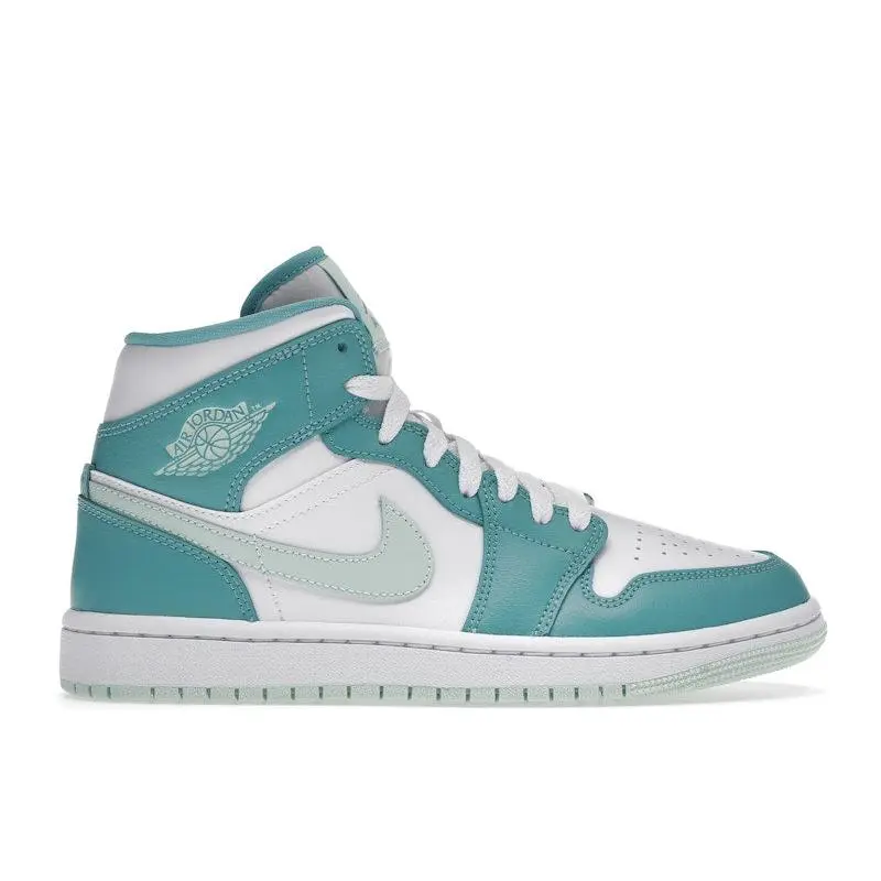 Jordan Women's 1 Mid Washed Teal, from StockX Jordan Women's 1 Mid Washed Teal, from StockX