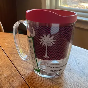 Tervis 16 oz SC Mug with Zig Zag pattern + Lid