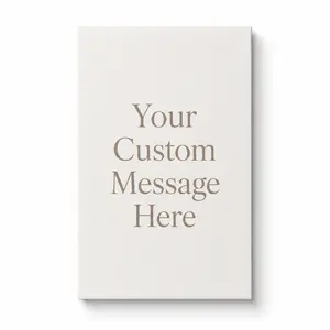 Hanging Personalized Canvas Wall Art - Custom Names, Photos & Design Option - Perfect Anniversary Home Decor Gift