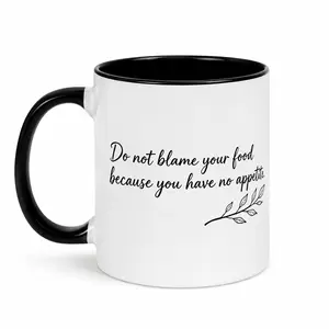 Funny Ceramic Coffee Mug Organiser - Cute Handle Drink Holder for Coffee Tea Cups, Perfect Gift for Women, Aesthetic Home & Office Organizer