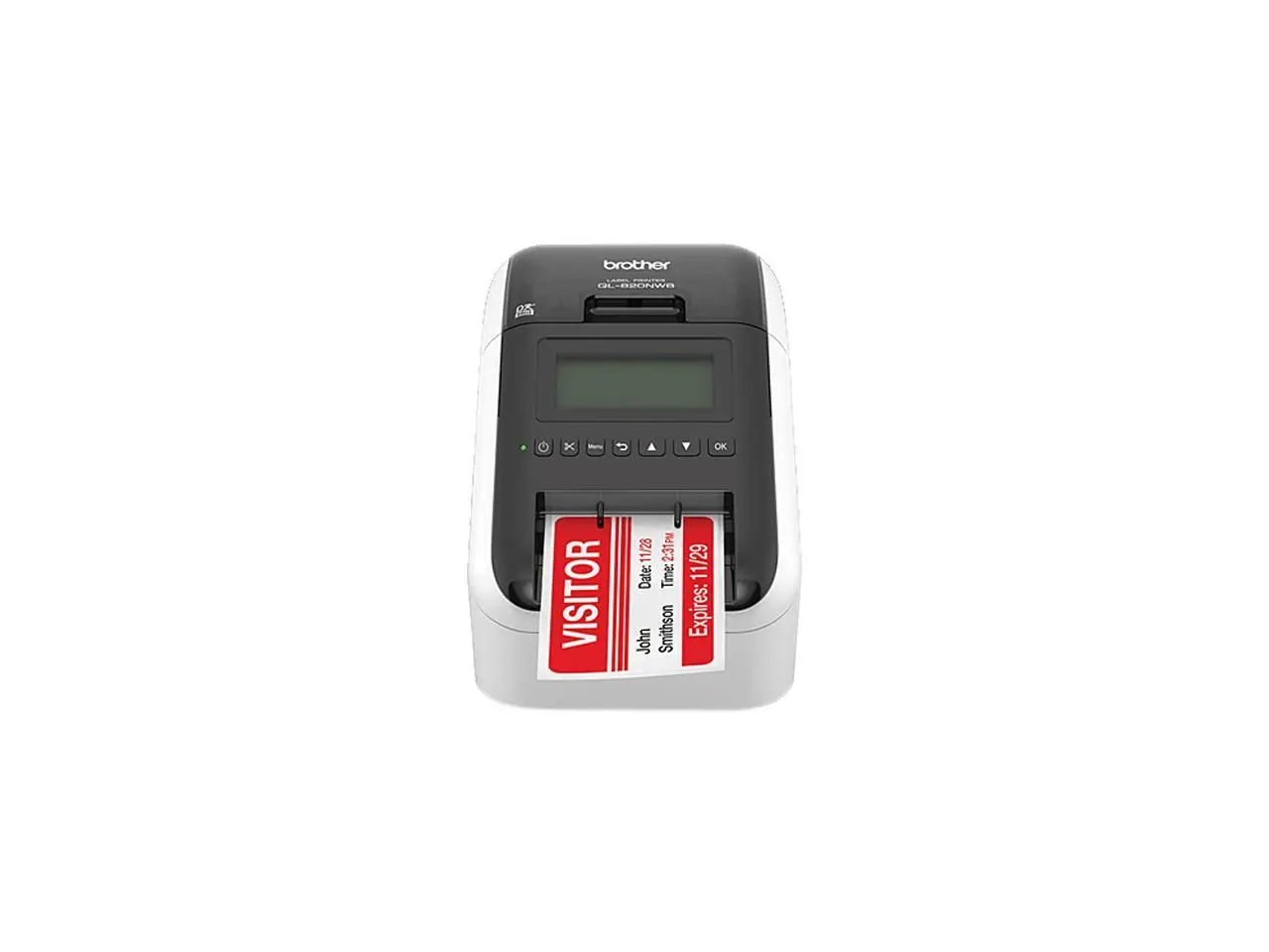 Brother Label Printer Black/White Plastic QL-820NWB Brother Label Printer Black/White Plastic QL-820NWB
