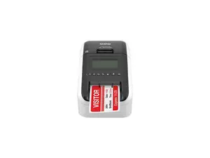 Brother Label Printer Black/White  Plastic QL-820NWB