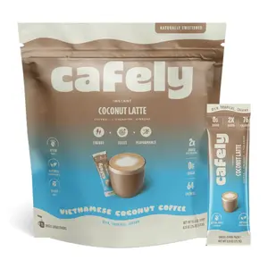 Vietnamese Coffee 2.0 – Instant Coconut Latte with Ginseng, L-Theanine, and Monk Fruit for Clean, Focused Energy