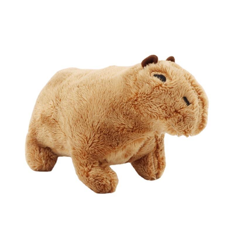 Capybara Plush Toy, Cute Capybara Cuddly Stuffed Animal,Soft & Comfy Plush Toy,Birthday & Holiday Gift for Young People