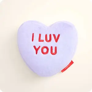 Sweethearts Purple I Luv You Heart Warmies