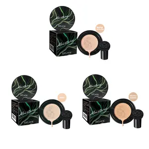 EELHOE Compact Portable Cushion BB Cream - Hydrating, Dewy Cosmetic, Lightweight Buildable Daily Makeup - Hides Redness, Dark Spots for Even Radiant Skin