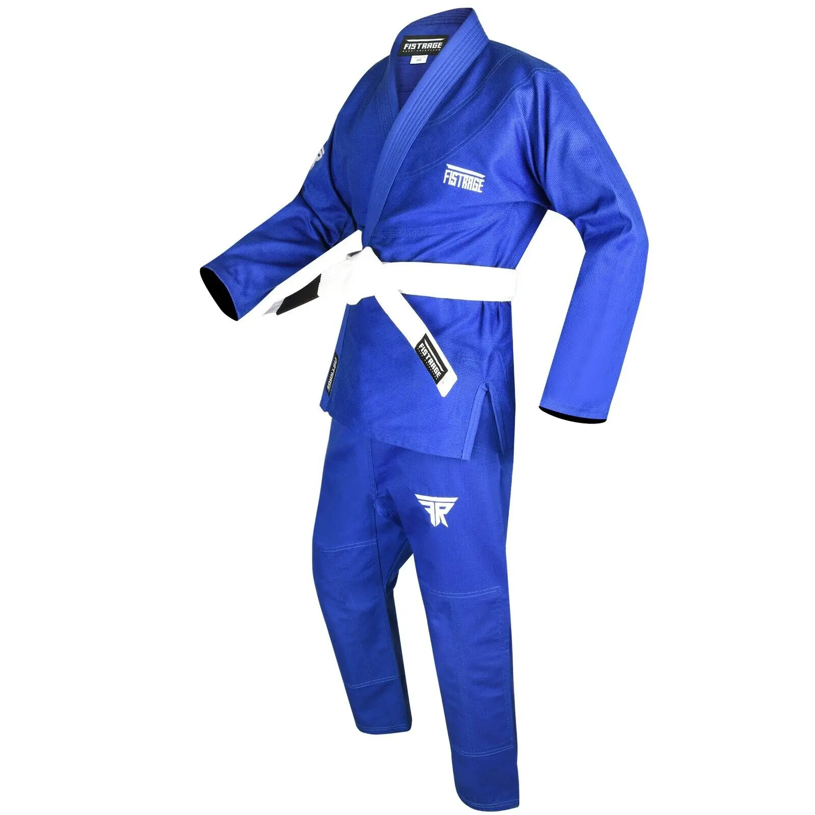 FISTRAGE Jiu Jitsu Gi BJJ Brazilian Suite for Men & Women MMA Uniform with Belt