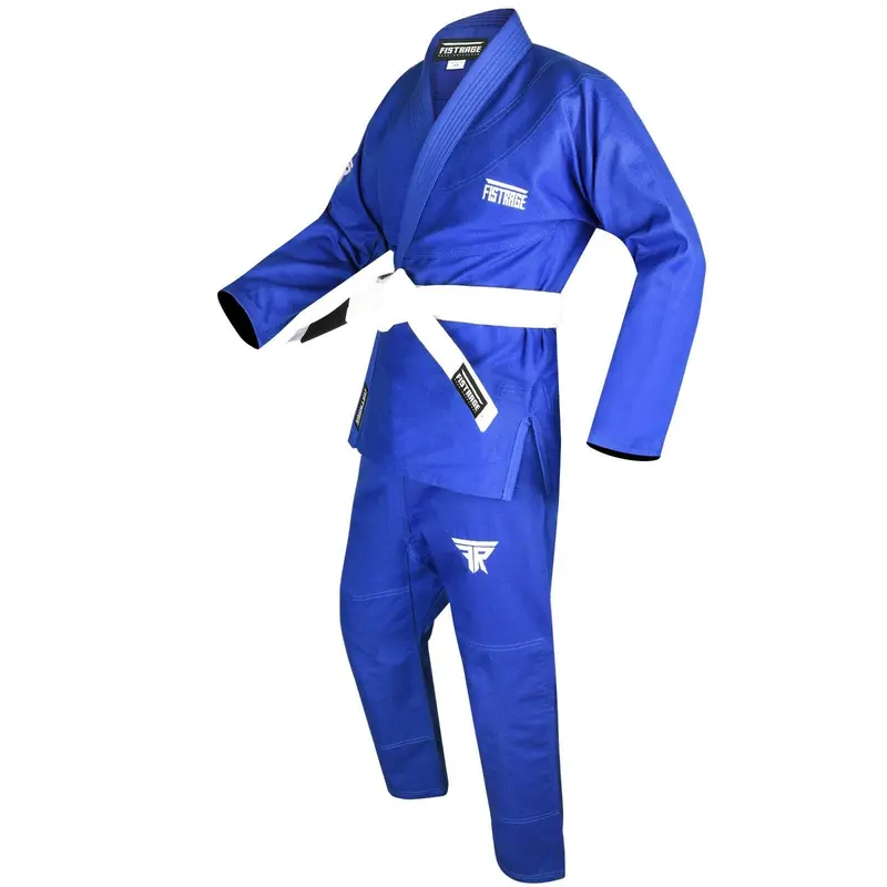 FISTRAGE Jiu Jitsu Gi BJJ Brazilian Suite for Men & Women MMA Uniform with Belt
