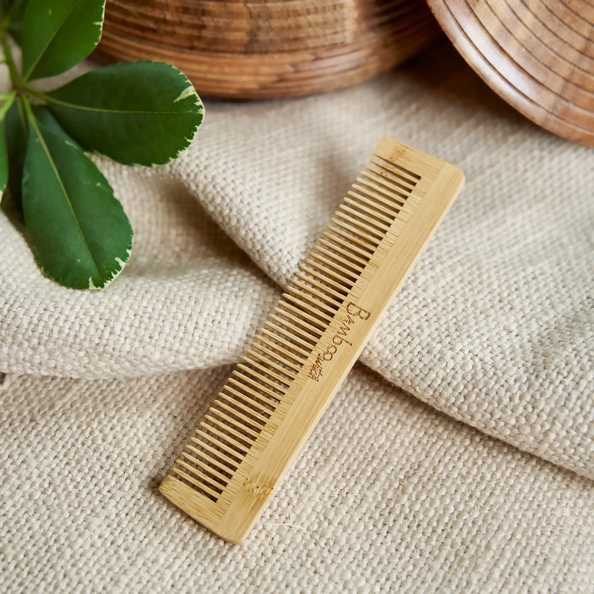 Bamboo Pocket Comb Bamboo Pocket Comb