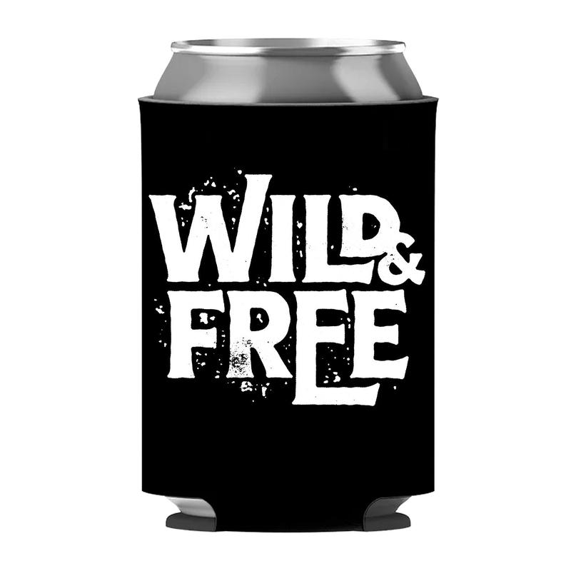 Wild & Free Can Sleeve