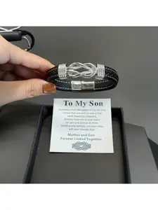 To My Son Infinity Love Bracelet