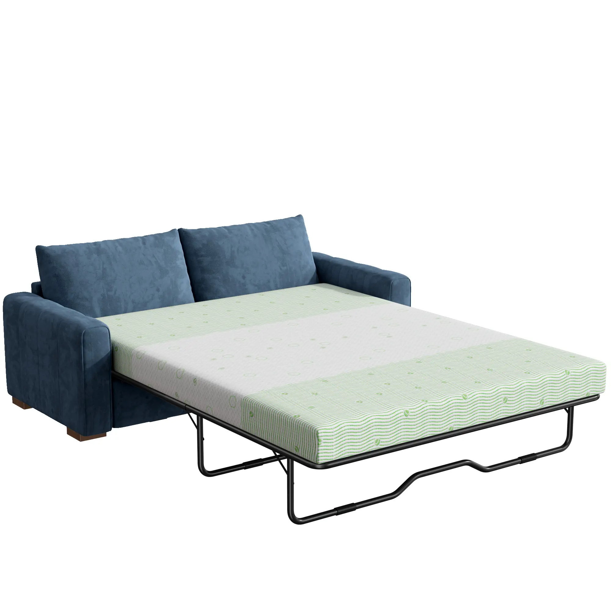 Full Queen Size Sofa Mattress Replacement, 4 Inch Sleeper Couch Mattress,Bed frame not included