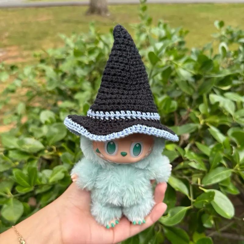Custom Crochet Hat for Labubu - Cotton Material - Unique Personalized Accessory for Labubu Enthusiasts - Perfect Fit for Collectors