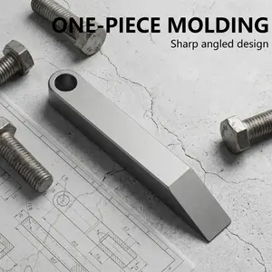 Outdoor Edc Tool, Titanium Alloy Pry Bar, Durable and Lightweight Design, Ideal for Camping and Emergency Situations