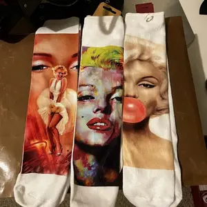 Set of 3 Novelty Socks colored stockingstuffers for cute pop women girl giftbaskets lowcut colorful