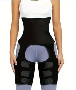 Blue/Silver 3-in-1 Waist & Leg Support, Warmth Retention Sports Pants for Women, Solid Compression Workout Bottoms, Comfortable Activewear for Fitness & Daily Wear, Fall Gym Outfits, Minimalist Basic Women’s Sportswear