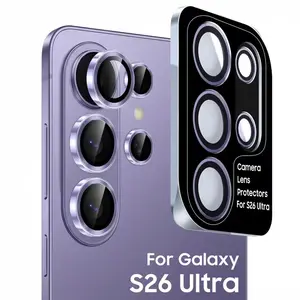 Samsung Galaxy S26 Ultra Original Color Lens Protection Film with Alignment Board, Secure Fit Camera Guard Accessory, Cellphone Accessories