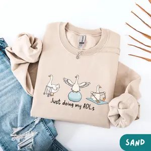 Physical Therapy T-Shirt / Sweatshirt / Hoodie, ADLs Silly Goose , Physical Therapist ,  PT Assistant,  PTs Cotton Fabric