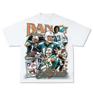 Dan Marino Tee Retro Football Graphic Tee Shirt Unisex Fashion Clothing For Men & Women