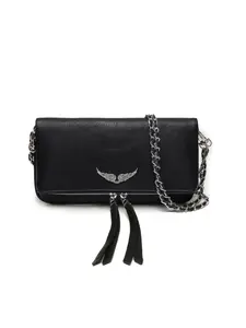 Women's Elegant Textured Crossbody Bag, Fashionable Chain-Strap Square Flap Bag, Casual Trendy Versatile High-quality Daily Commuting Bag, Elegant Bags