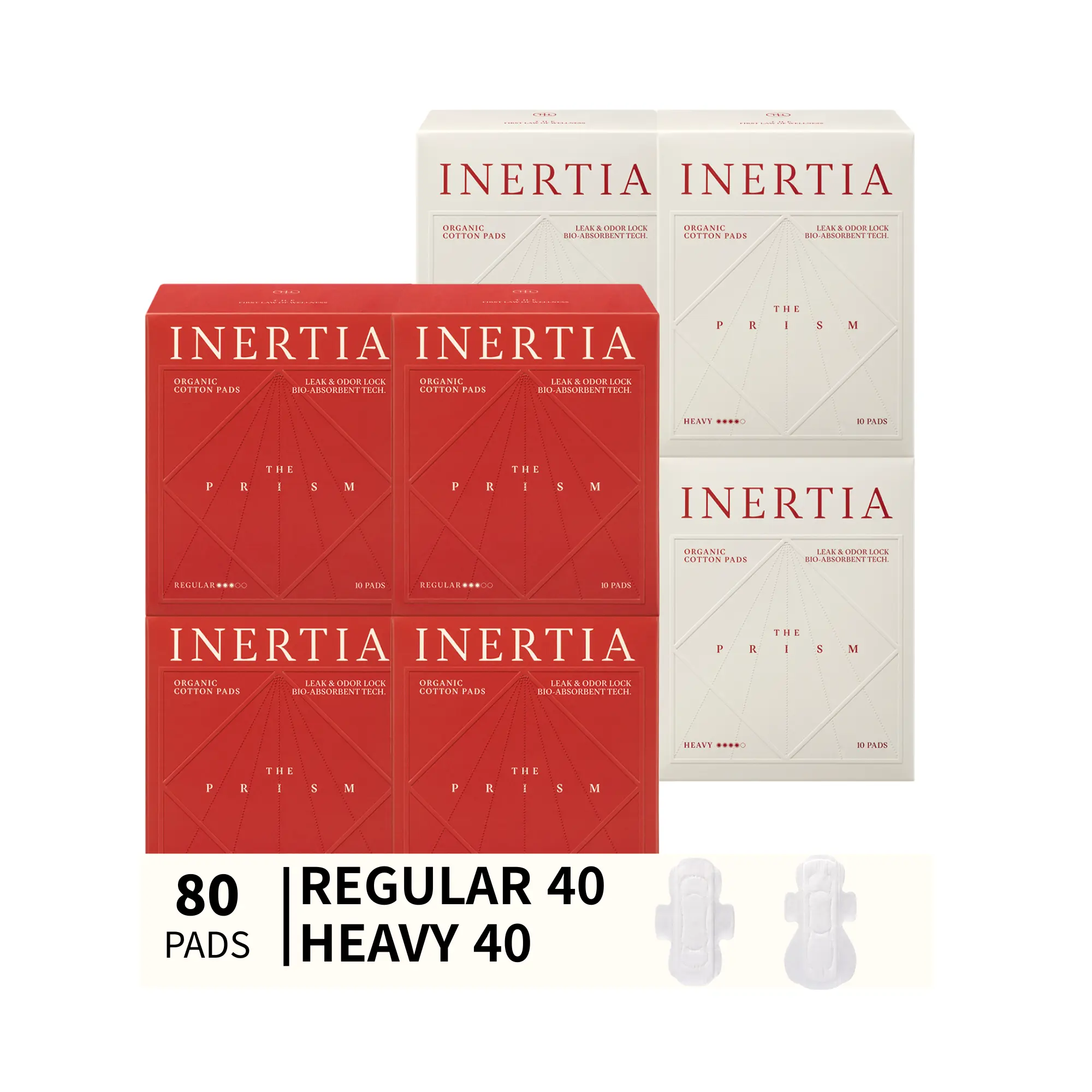 REGULAR 4+HEAVY 4 Absorbency (PACK of 8)