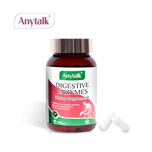 Anytalk-Anytalk Digestive Enzyme Capsules-60 Capsules Gastrointestinal digestion Gummy supplement Fitness Edible Dietary Healthcare