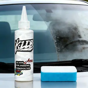 Automotive  Oil Flmr Cream,Glass DecontaminationWithoutTraces,Window Oil Film Cleaning,FastCleaning, CompactAnd Easy To Cary-150ml Degreaser Cleaner