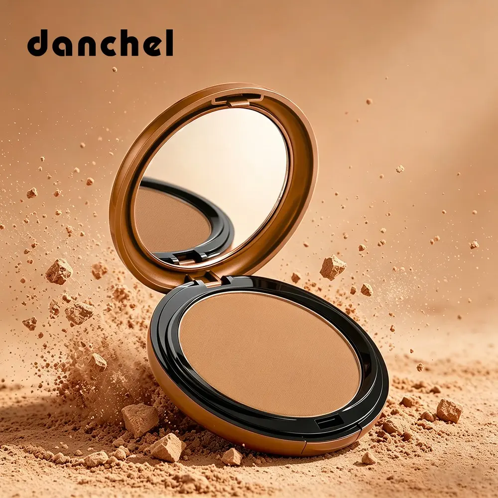 Soft Matte Bronzing Powder, Bronzer, Cosmetics Bronzer, Beauty Bronzer, Buildable Natural Warmth for Sunkissed Glow, Natural Bronzed Glow, Long-Wear & Crease-Free, Mirror & Puff Included, 6 Shades, Ideal for Daily Contour