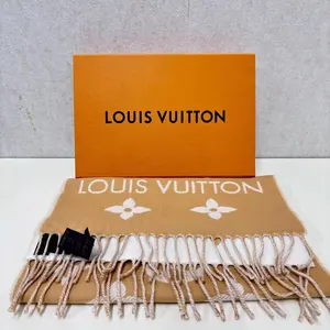 Pre-owned Louis Vuitton Simply LV Wool Scarf 21418450