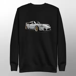 Porsche 911 964 Silver - Limited Edition - Ultra Premium Sweater