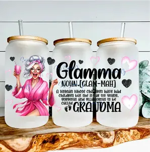 Glamma #3 - UVDTF Wrap for cups/hard surfaces sticker