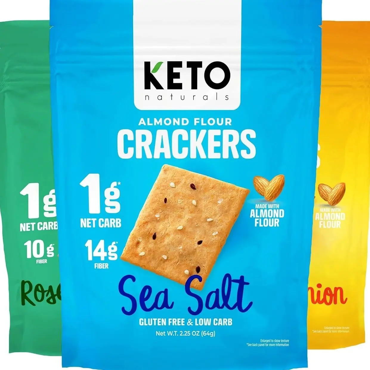 keto snacks Keto Crackers chips (variety) low carb Crackers Almond flour. Low carb snack keyto cracker zero carbs snacks no sugar, 0 no carbs sugar free snack high fiber.