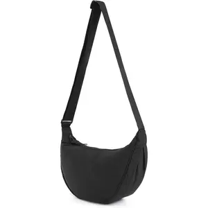 Crossbody Bag Hobo Sling Crescent Bags Women Men Trendy Small Shoulder Bag Purse Dumpling Casual Handbag Adjustable Strap