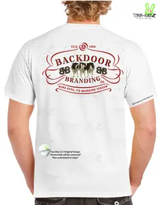 Backdoor Branding Company- Men's funny Graphic T-shirt