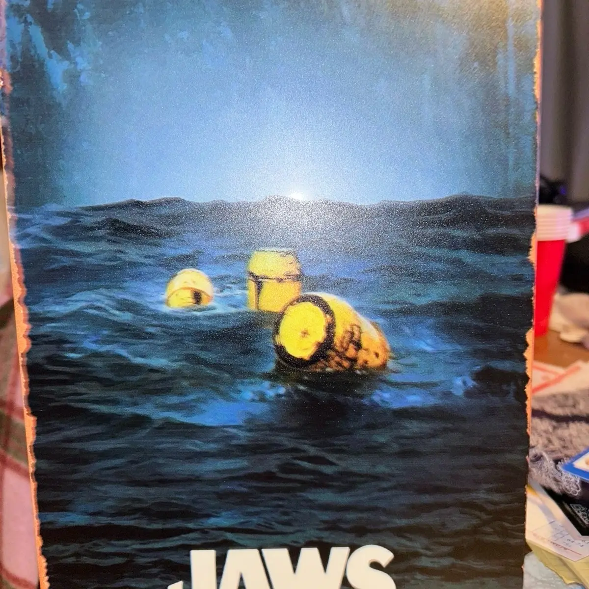 Vintage inspired tin sign 8x12 #75 Jaws movie