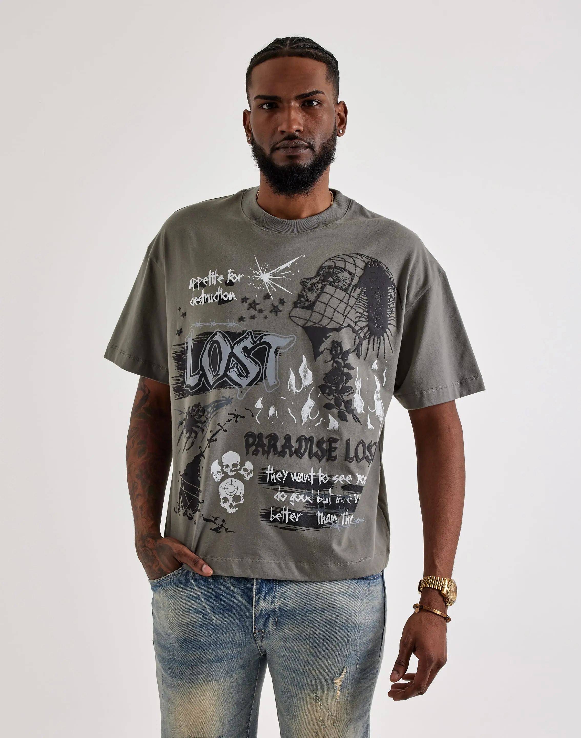 Mens Paradise Lost Cyborg Tee