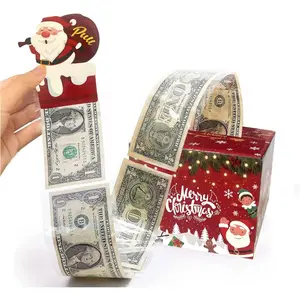 Christmas Cash Money Box Christmas Party Decorations Birthday Gift Box Money Box