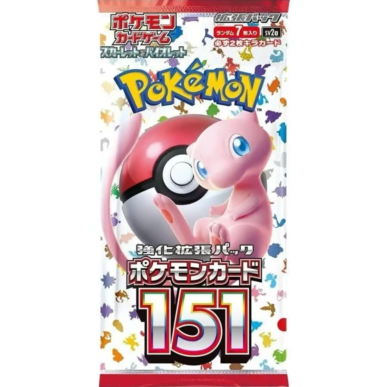 Pokemon TCG: 151 sv2a Booster Pack (Japanese) trading cards