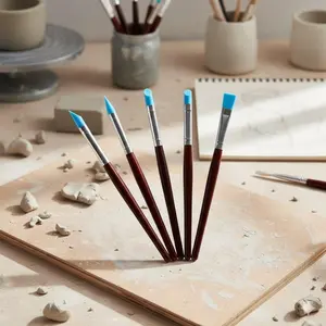 Professional Polymer Clay Tools Kit: Premium Sculpting Pens, Ceramic Carving Set for Artists. Multifunctional DIY Craft Accessories with Wax Carving Tools, Portable Durable Case for Sculpture & Handmade Art.