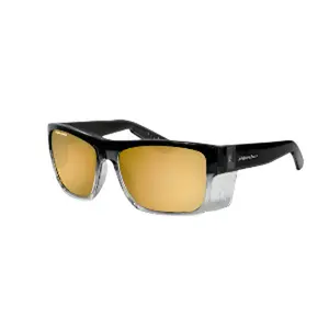 Bomber - Clutch Z87+ Polarized 2 Tone Frame / Gold Mirror Sunglasses