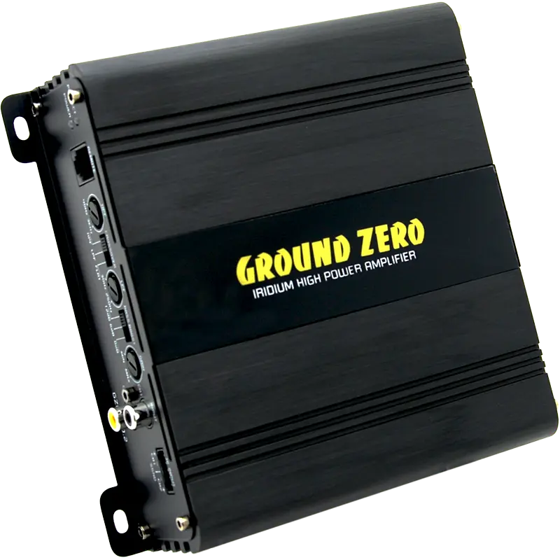 Ground Zero Audio Iridium GZIA 100.2 2-Channel High Quality Class A/B Amplifier